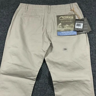 NEW Mountain Khakis Pants Womens Size 10 Reg Stone Beige Teton Twill Hiking Camp - Image 1 of 4