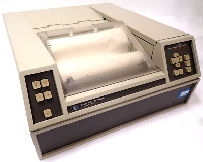 HP 7245B PLOTTER PRINTER 120V POWERS UP - Image 1 of 4