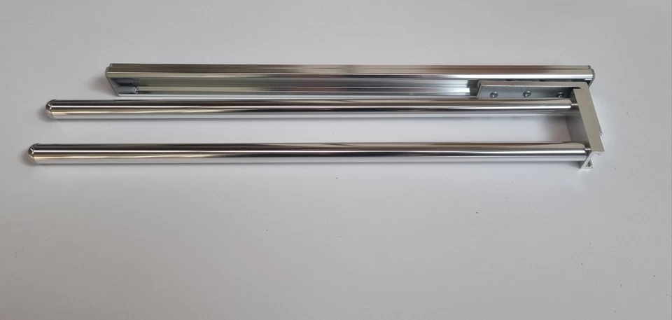 Porta asciugamani estraibile in alluminio - Immagine 1 di 1