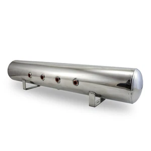 Air Lift 5 Gallon POLISHED 5 Port Aluminum Air Tank Air Ride Suspension - 12956 - Picture 1 of 1