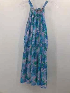 Pre-Owned Lilly Pulitzer Blue Size XXS Sleeveless Romper - Picture 1 of 3