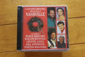 VARIOUS "A COUNTRY CHRISTMAS WITH STARS OF NASHVILLE" AUDIO CD [NEW] [170] - Picture 1 of 4
