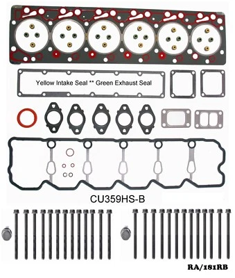 Zylinderkopf Dichtungssatz für Dodge RAM 2500 3500 5.9L OHV 1998-2002 Ra / 181RB - Bild 1 von 4