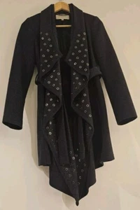 Karen Millen Trench Belt + Button Coat - Picture 1 of 7