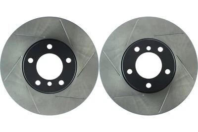 Par de rotores de freno de disco Stoptech delanteros para BMW 540i 2000-2003 (42828) Foto 1 de 4