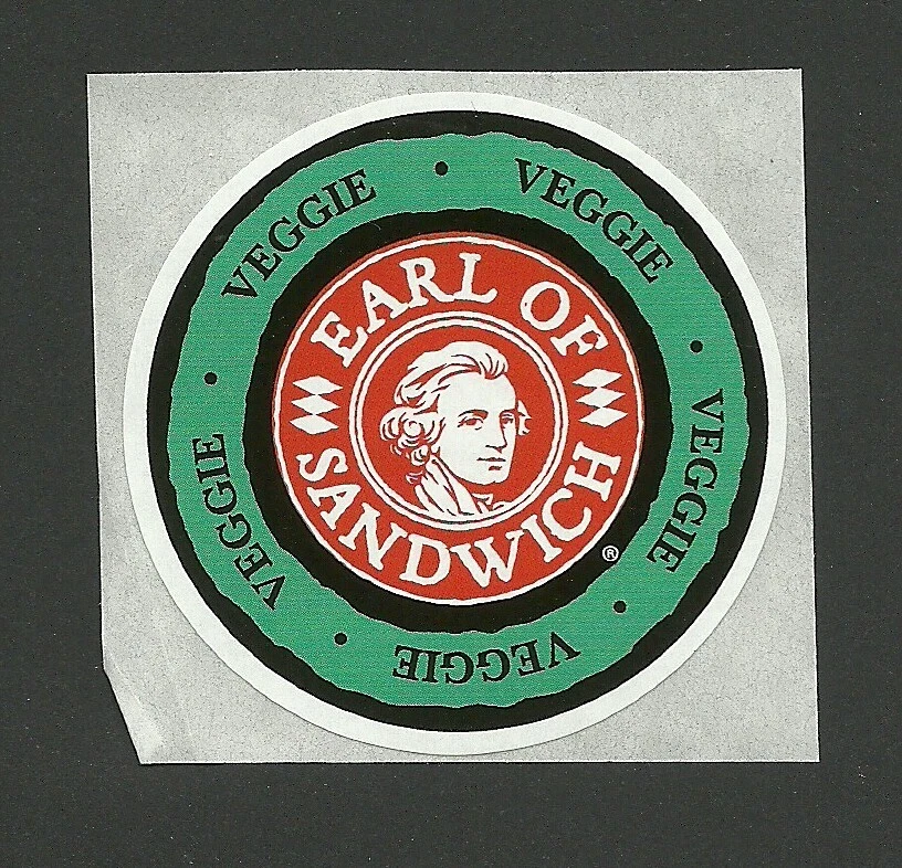 Veggie Earl of Sandwich Disney Springs Premium Sticker - Image 1 of 1