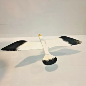 White Seagull Wood Bird Mobile Hanging Flying Pattern Home Decor Painted Wooden - Picture 1 of 11