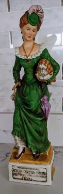 Cyrus Noble Mine Whiskey Bottle Haas Brothers Girl Dog Rare Collectible Vintage - Image 1 of 4