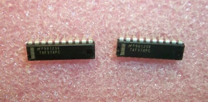 QTY (18) 74F374PC NSC 20 PIN DIP OCTAL D-TYPE FLIP-FLOP NOS 1 TUBE - Picture 1 of 4