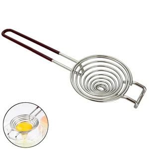 Stainless Steel Egg White Separator Filter Kitchen Tool Gadgets - Picture 1 of 20