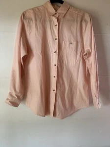Vintage L.L. Bean Nadelstreifen Damen Gr. 8 Bluse Preppy 90’s Academia Feminin - Bild 1 von 13