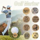 Lustige Erwachsene Golfball Marker Hutclip für Männer Frauen Golfer Geschenke N EW GXJw