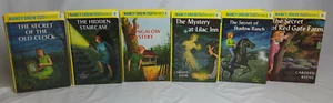 Vintage Nancy Drew Series 1-6 Starter Pack! LOT D young adult reading mystery - Imagen 1 de 7