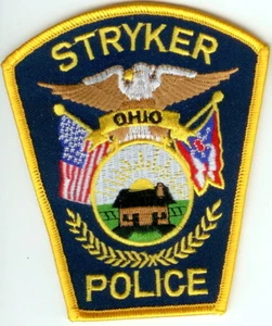Stryker Police Ohio patch NEW  - Picture 1 of 1