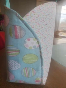 Easter basket, tote, toy bag, 100% cotton, washable, reusable easter holyday - Picture 1 of 3