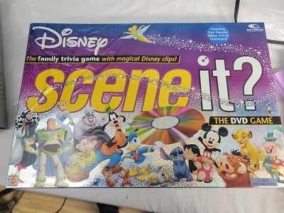 Disney Scene it? The DVD Family Trivia Board Game Collector's Tin Pixar - Image 1 of 4