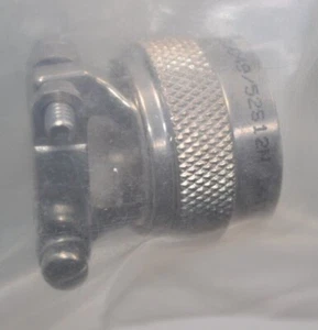 AMPHENOL CONNECTOR CABLE CLAMP SZ 12 SILVER - Part# A8504952S12N - Picture 1 of 3