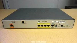 Cisco CISCO888-SEC-K9 V01 - Integrated Service Router 4-Ports FE LAN EXCL PSU - Afbeelding 1 van 3