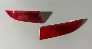 2007-2010 BMW E83 X3 Rear Bumper Side Marker Reflector Set 7162217 7162218 OEM - Picture 1 of 6