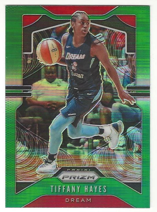 2019-20 WNBA Panini Prizm Tiffany Hayes Green Prizm Parallel SP Atlanta Dream  - Image 1 of 1