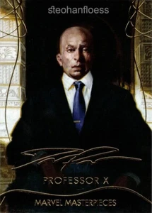 2020 Upper Deck Marvel Masterpieces #11 Professor X Gold Signature Parallel - Picture 1 of 1