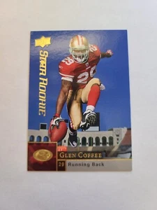 2009 UPPER DECK (STAR ROOKIE) #207 - GLEN COFFEE - SAN FRANCISCO 49ERS CARD - Picture 1 of 2