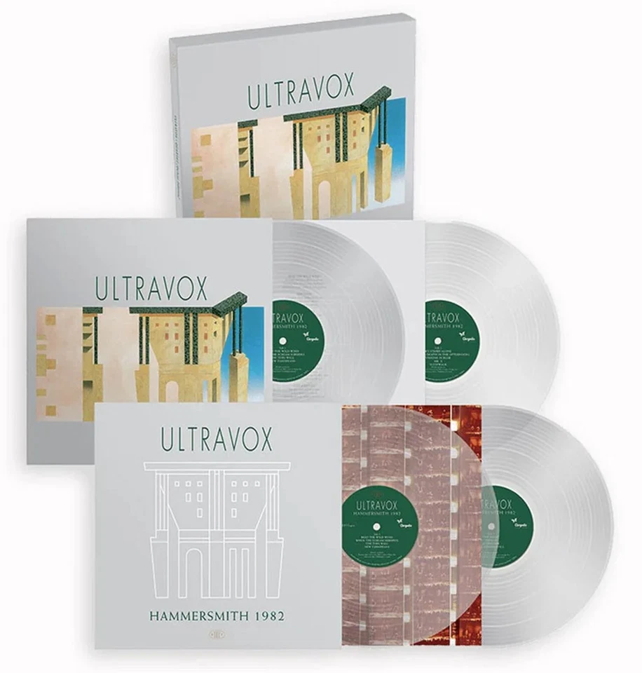 ULTRAVOX LP x 4 Quartet CLEAR VINYL Half-Speed Remastered BOX SET New SEALED - Image 1 of 4