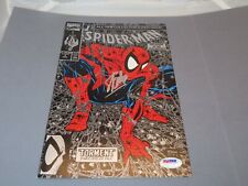 Stan Lee Signed Spider-Man Comic Book Silver Torment Autographed PSA/DNA COA 1A