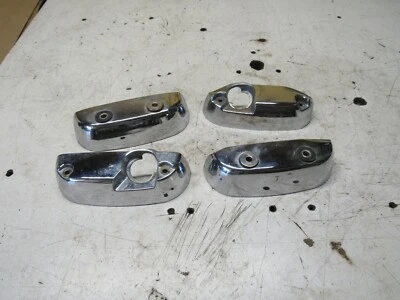 Suzuki Intruder VS800 VS800GL VS800GLPS 800 2004 moldura de motor cromada Foto 1 de 4