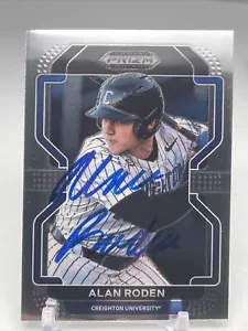 2022 Panini Prizm Draft Picks Alan Roden #PDP98 Toronto Blue Jays Signed - Picture 1 of 3