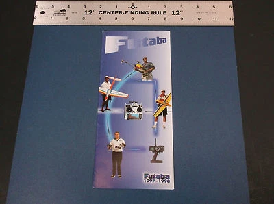  VINTAGE 1997-1998  FUTABA R/C RADIOS SYSTEMS BROCHURE    *VG-COND* - Image 1 of 3