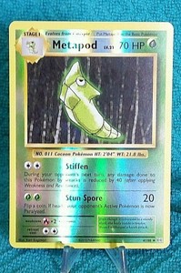 Metapod 4/108 Uncommon Holo Reverse Pokemon NM/M XY Evolutions
