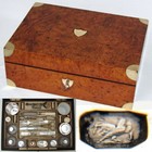 RARE Antique French c. 1800 Palais Royal Nécessaire, Travel Compendium, 30+ Tool