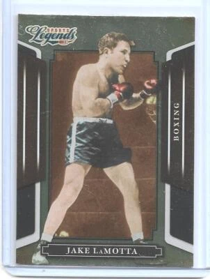 2008 DONRUSS LEGENDS JAKE "RAGING BULL" LAMOTTA SILVER FOIL CARD #13 BOXING ~QTY - Image 1 of 2