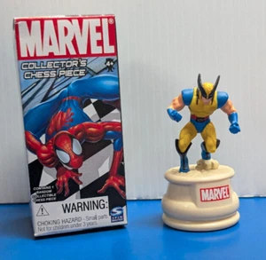 MARVEL COLLECTOR'S CHESS PIECES WOLVERINE KNIGHT 2005 SPIN MASTER with BOX - Picture 1 of 1