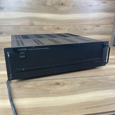 Carver 5 Channel AV-505 Power Amplifier - Image 1 of 4