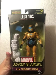 Marvel Legends Super Villains AIM Scientist Supreme BAF Xemnu Action Figure NIP - Picture 1 of 6