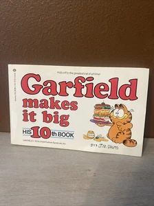 Garfield Makes It Big - His 10th Book - 1985 Vintage Comic Cartoon Strip Book - Picture 1 of 1