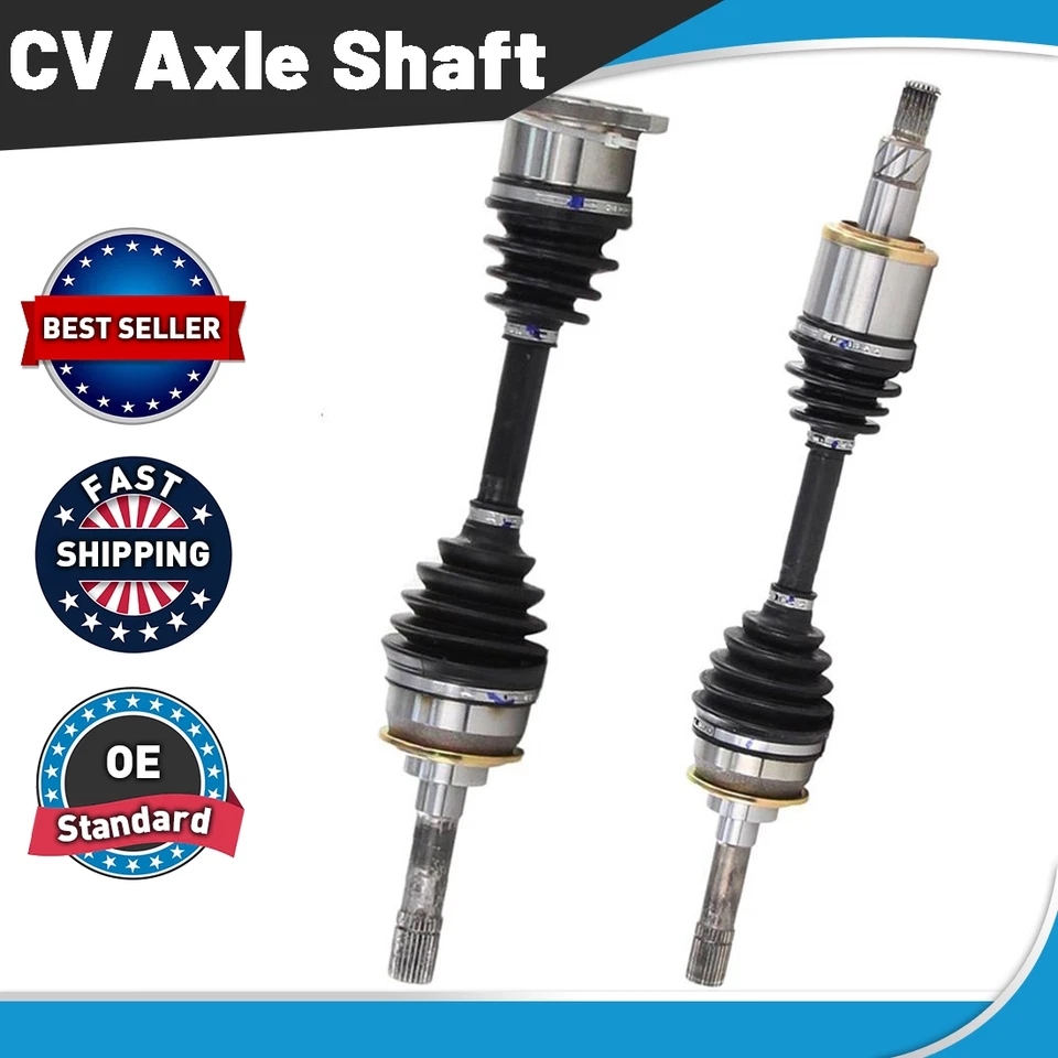 Ejes de eje CV delanteros izquierdo derecho para GMC Tracker 1989-1991 1,6 L l4 Foto 1 de 4