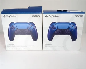 2x Sony DualSense PS5 Controllers – Chroma Indigo – Faulty – Repair/Spare - Picture 1 of 21