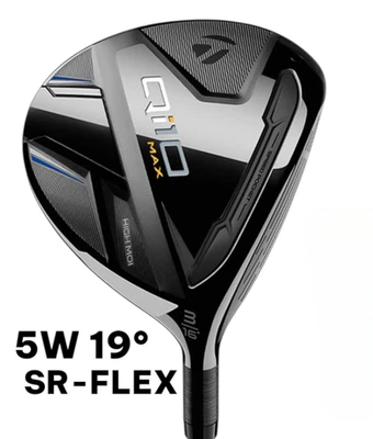 TaylorMade Qi10 Max Fairway Wood 5W 19° RH Diamana BLUE TM50 Flex SR w/HC - Image 1 of 4