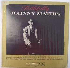 Faithfully by Johnny Mathis, Columbia, LP, Vinyl Record Album, Ex Library - Picture 1 of 1