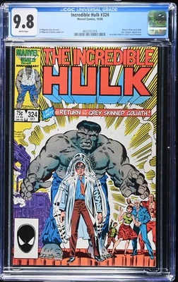 Incredible Hulk #324 CGC 9.8 - Image 1 of 2