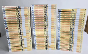 Lot of 71 Case Closed Manga by Gosho Aoyama #s 1, 4-6, 8-56, 58-73, 75, 76 ENG - Picture 1 of 22