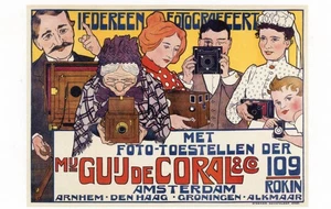 Mu Guij de Coral Kameras, Niederlande, Johann Georg van Caspel --neue POSTKARTE - Bild 1 von 2