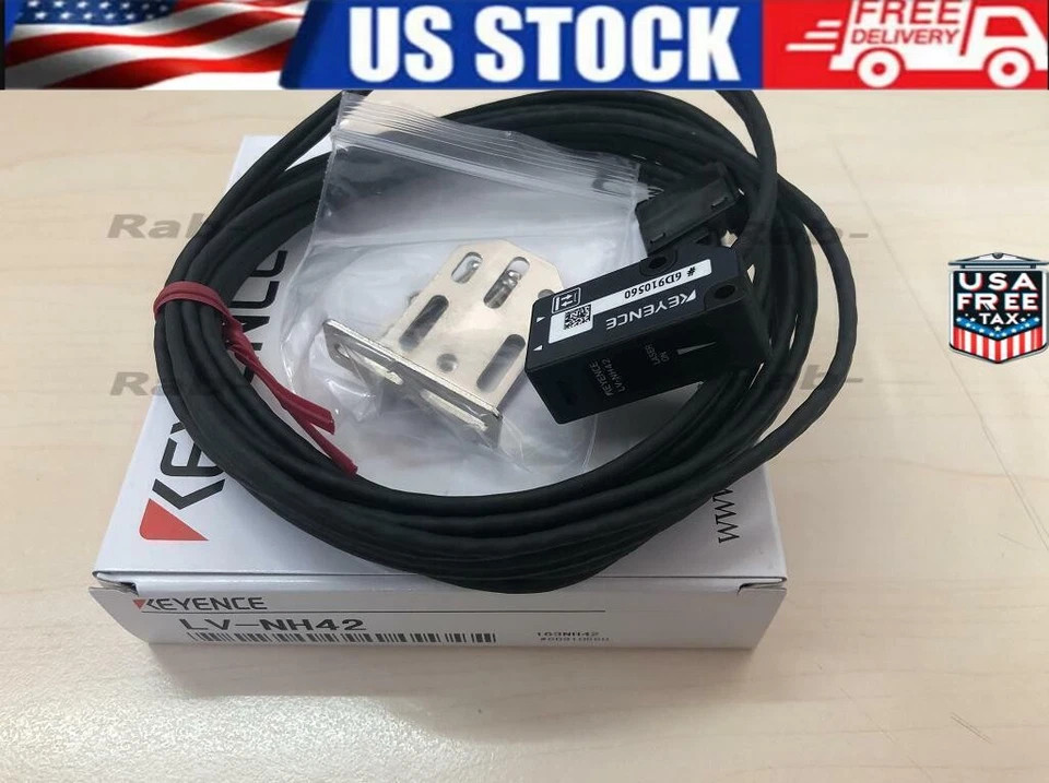 Sensor láser Keyence LV-NH42 LVNH42 nuevo EE. UU. IMPUESTOS GRATIS 1 PIEZA EE. UU. IMPUESTOS Foto 1 de 3