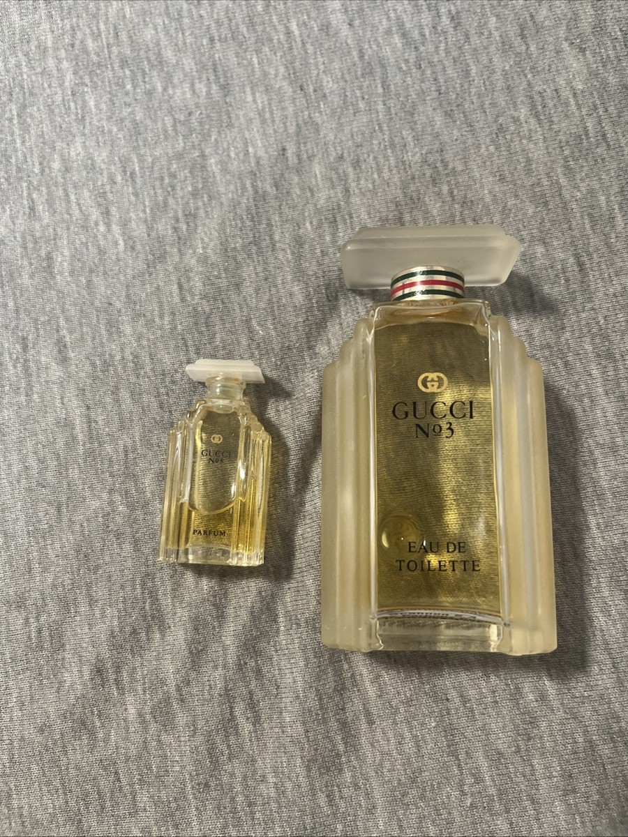 香水コレクション：Gucci No. 3, Chanel No. 5, 他 Gucci No 3 Eau de Toilette Gucci 香水- 一款1985年女用香水