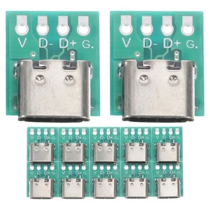 12 Pcs USB C-type Splitter Board Motherboard Adapter Socket Connector - Picture 1 of 12