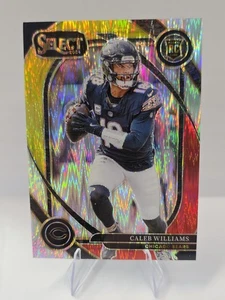 2024 Panini Select Club Level Caleb Williams #216 Red & Yellow (RC) - Bild 1 von 2