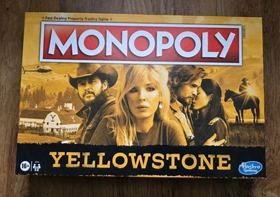 Настольная игра Hasbro Monopoly YELLOWSTONE the Dutton Ranch (новая) игровая Hasbro - Изображение 1 из 3